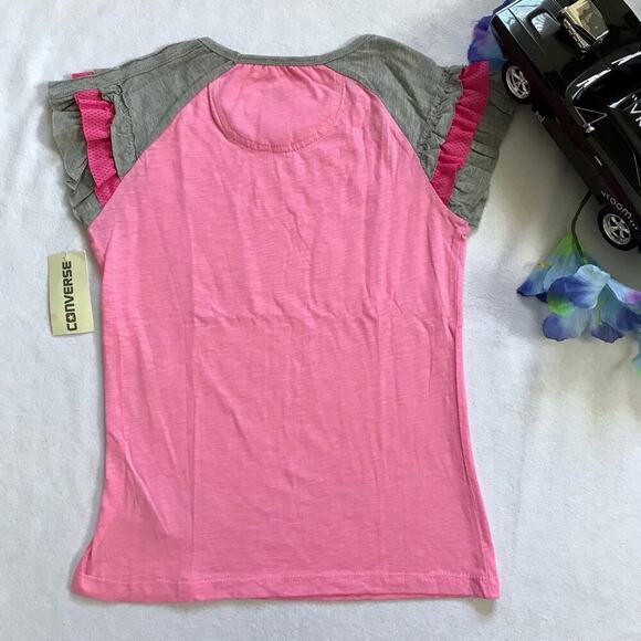Converse NWT Short Sleeves Top for Girls Various - Picture 6 of 9